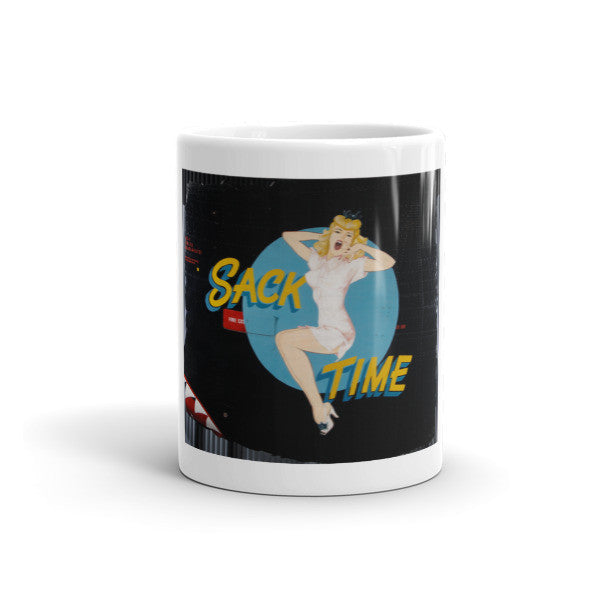 "Sack Time" CAF Nose Art Mug - CAF Gift Shop - 1