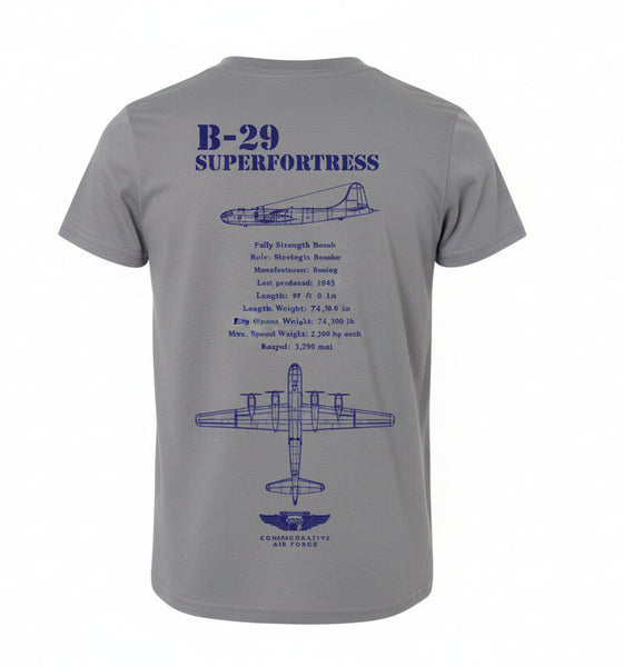 B-29 Superfortress "FIFI" Schematics T-Shirt