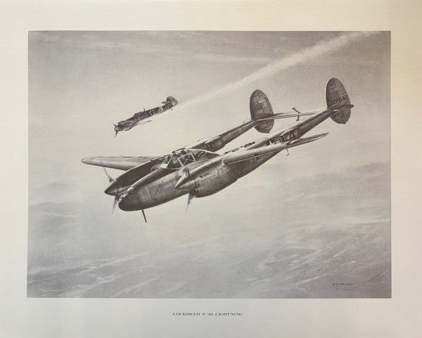 16"x20" Warbird Prints - choose from 10 different WWII planes