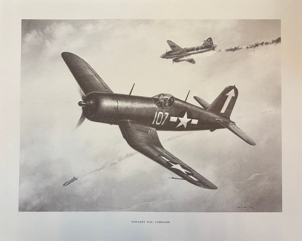 16"x20" Warbird Prints - choose from 10 different WWII planes