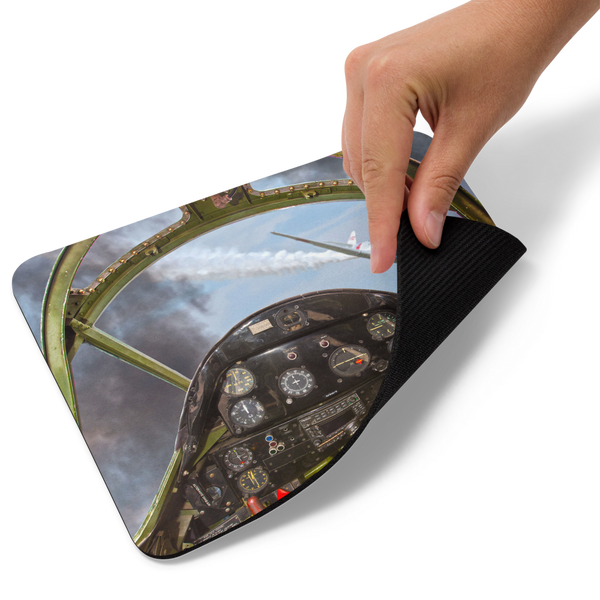 CAF Warbird Tube Mouse Pad - Cockpit View