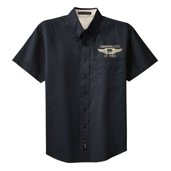 CAF Mens Short Sleeve Button Down - CAF Gift Shop