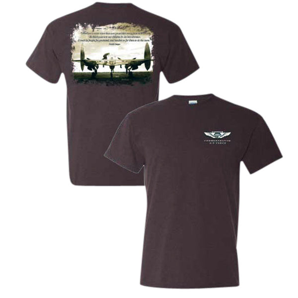 P-38 Freedom "Regan Quote" T-Shirt - CAF Gift Shop