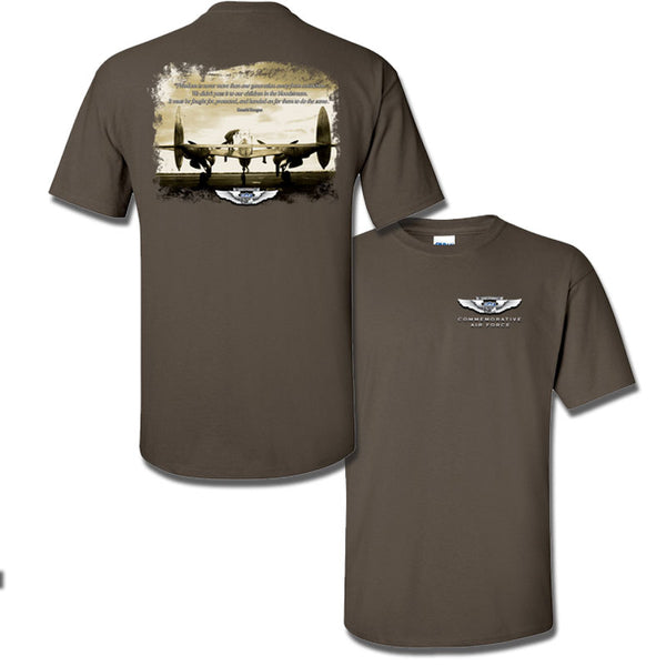P-38 Freedom "Reagan Quote" T-Shirt