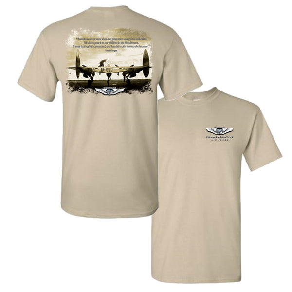 P-38 Freedom "Reagan Quote" T-Shirt