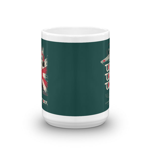 TORA TORA TORA Mug green side
